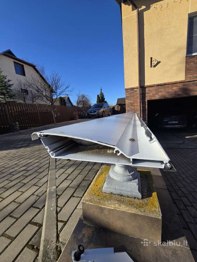 Aliuminio profiliai, stoginės pergola lameles