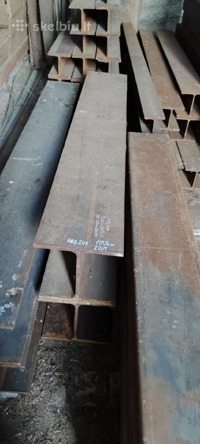 Heb/hea 240, 2 vnt po 147cm, naujas metalas