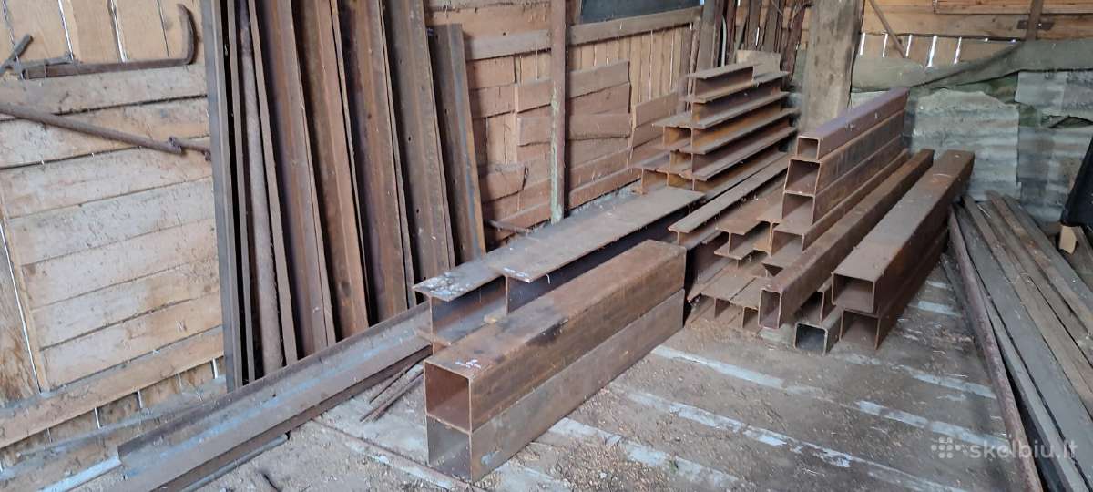 Kvadr. vamzdis, naujas, 200x200, 2 vnt. po 146.5cm - nuotraukos Nr. 2