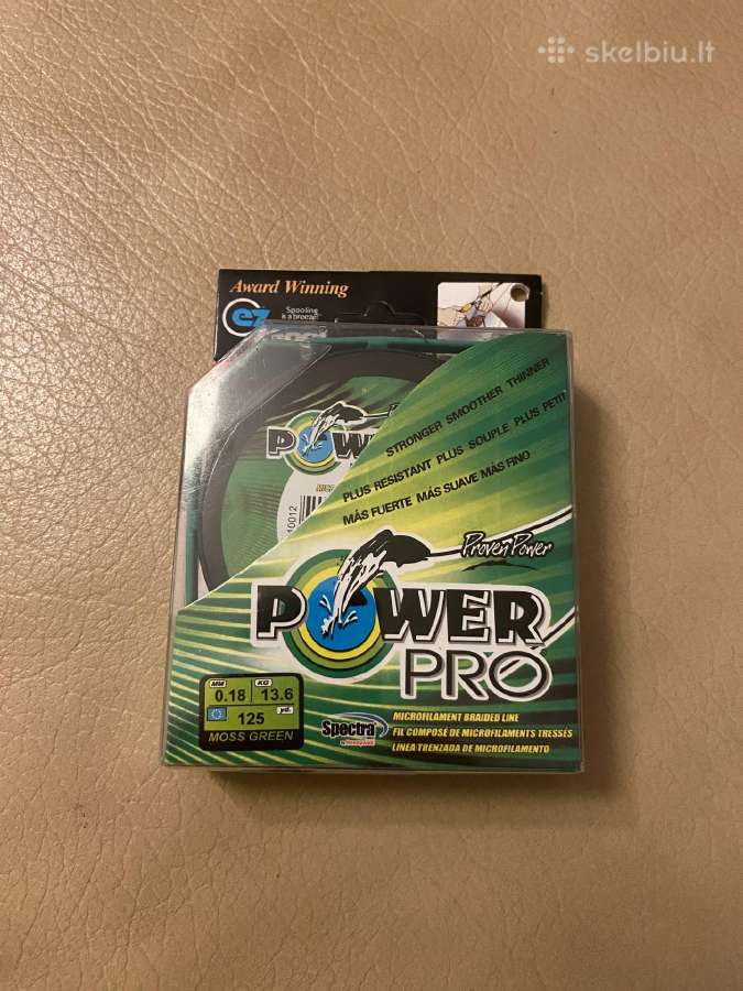 Pintas žvejybinis valas “Power Pro 0.18mm