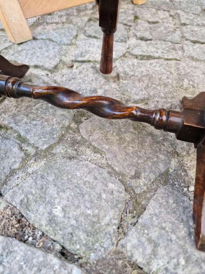 Vintažinė Art Nouveau lentyna/ stovas - nuotraukos Nr. 19