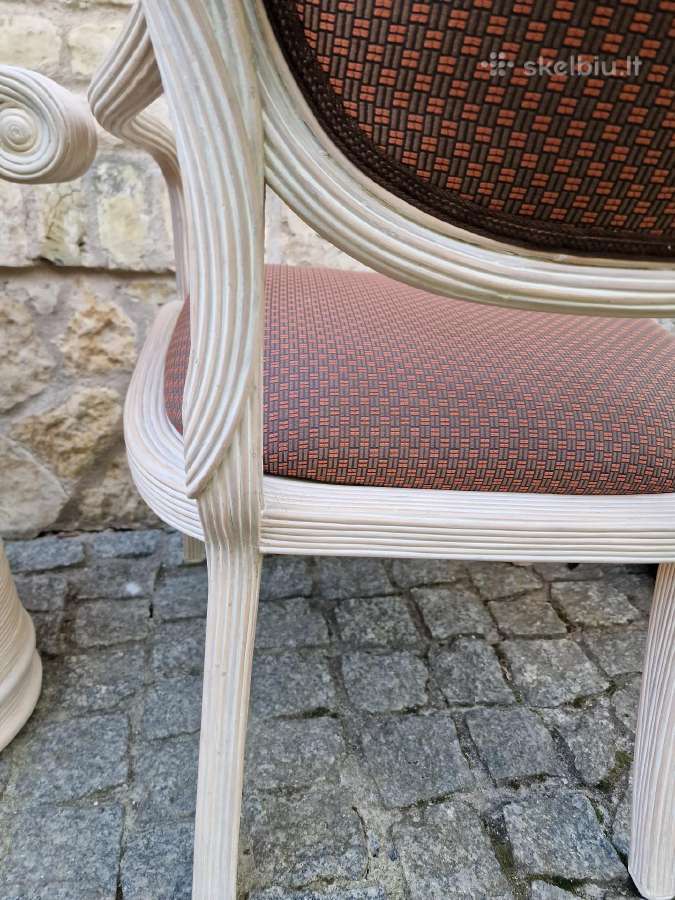 Vintažinės Boho st. autorinės kėdės su staliuku - nuotraukos Nr. 18