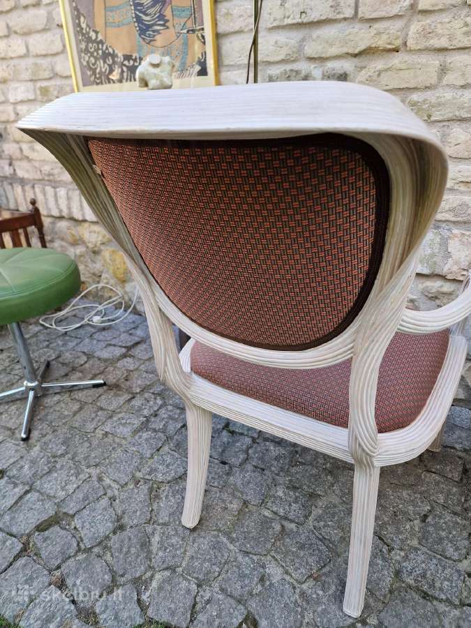 Vintažinės Boho st. autorinės kėdės su staliuku - nuotraukos Nr. 19