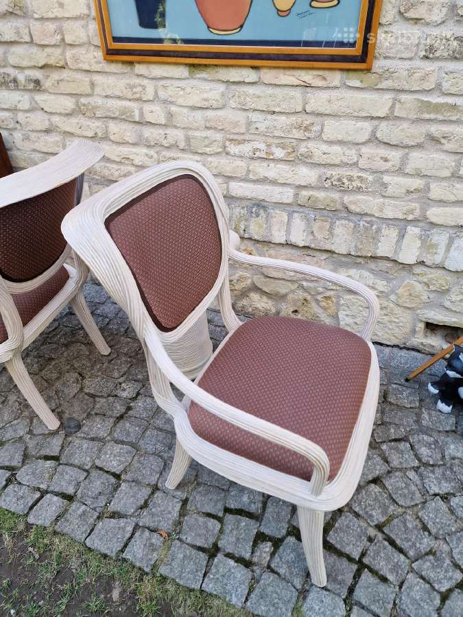 Vintažinės Boho st. autorinės kėdės su staliuku - nuotraukos Nr. 29