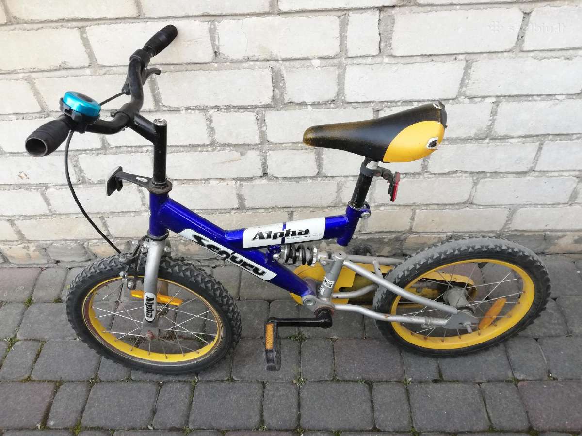 Parduodu dviratį 4-6 metų berniukui