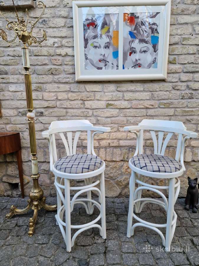 Vintažinės mid century Thonet st.baro kėdės - nuotraukos Nr. 6
