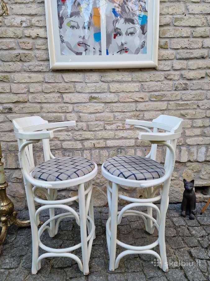 Vintažinės mid century Thonet st.baro kėdės - nuotraukos Nr. 9