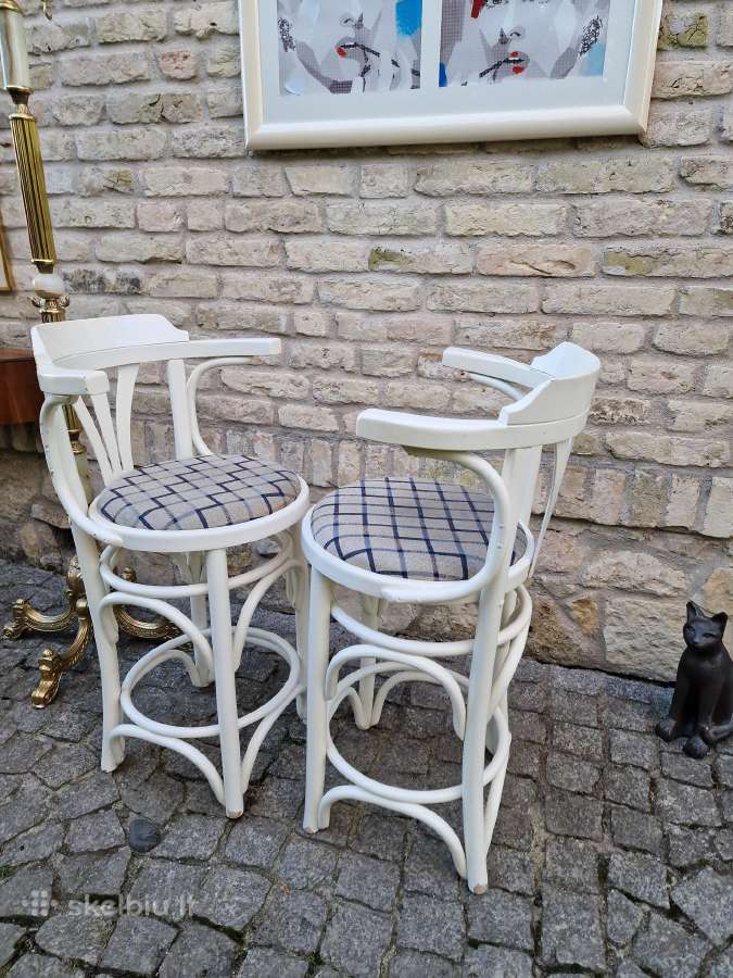 Vintažinės mid century Thonet st.baro kėdės - nuotraukos Nr. 13