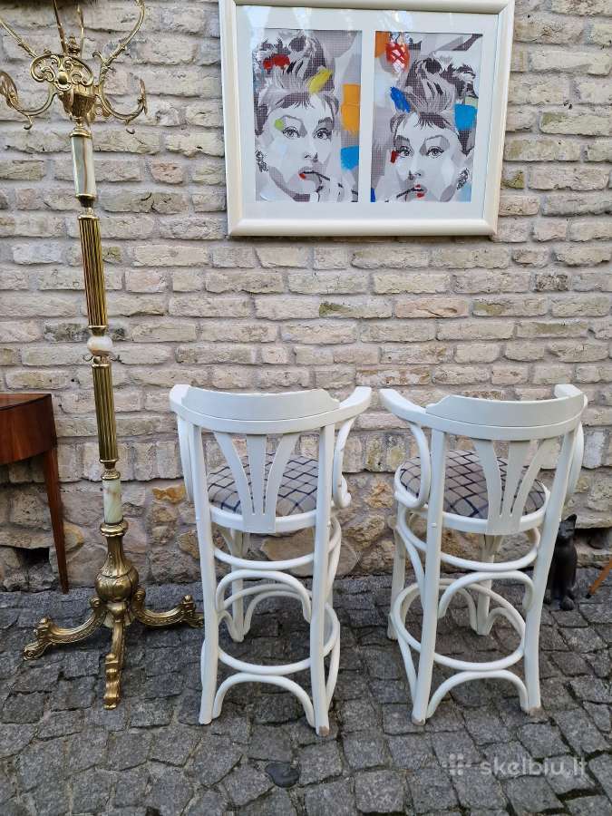 Vintažinės mid century Thonet st.baro kėdės - nuotraukos Nr. 21
