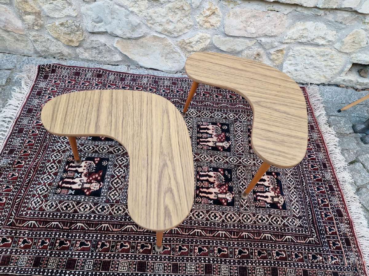 Vintažiniai mid century staliukai - nuotraukos Nr. 5