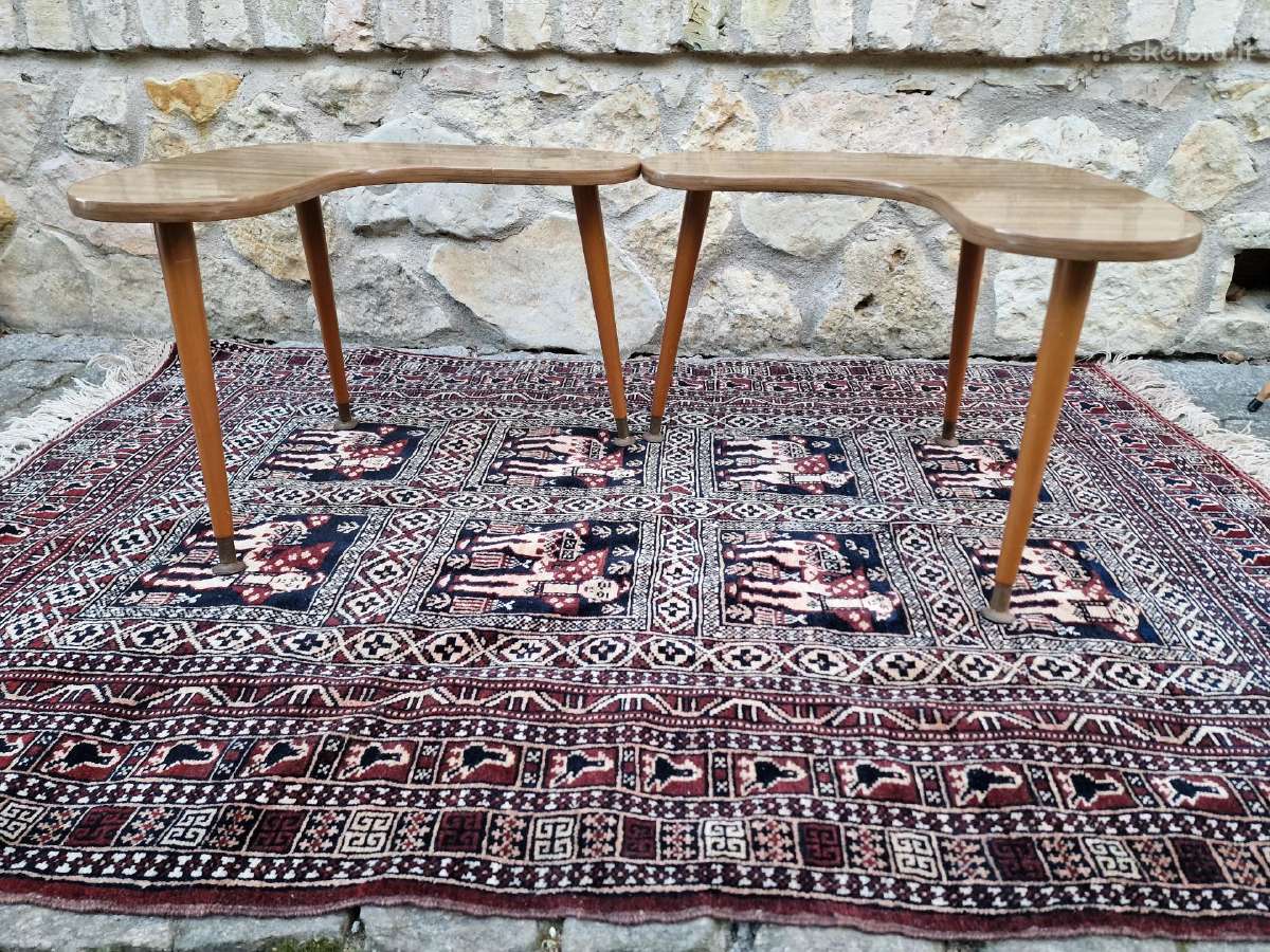 Vintažiniai mid century staliukai - nuotraukos Nr. 6