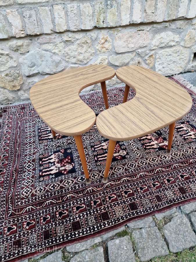 Vintažiniai mid century staliukai - nuotraukos Nr. 9