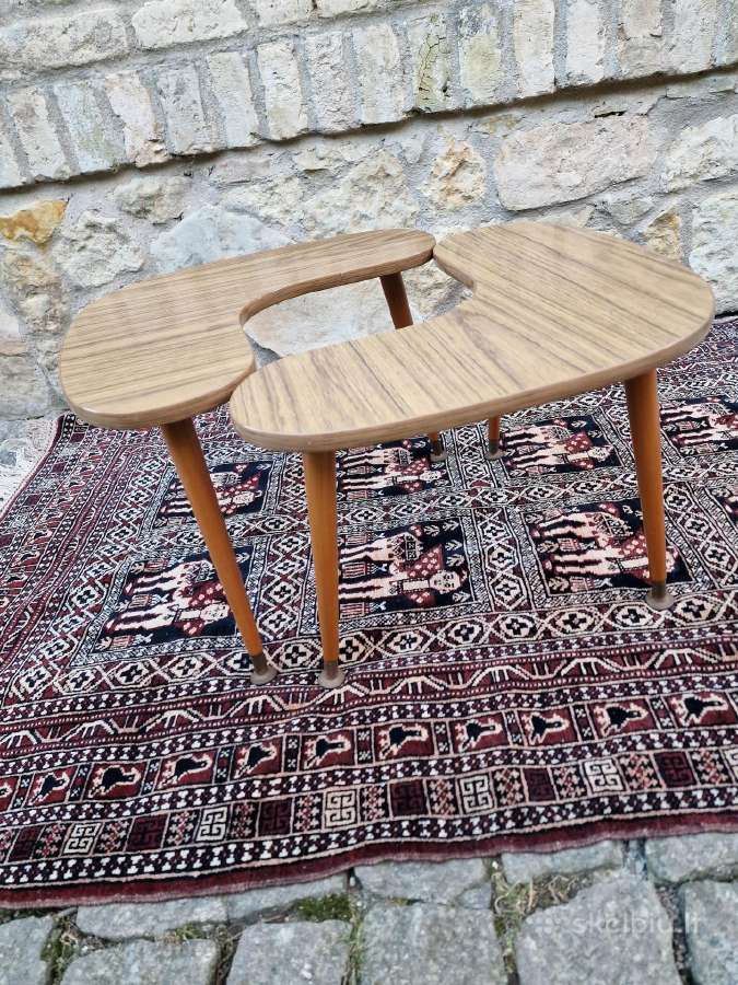 Vintažiniai mid century staliukai - nuotraukos Nr. 10