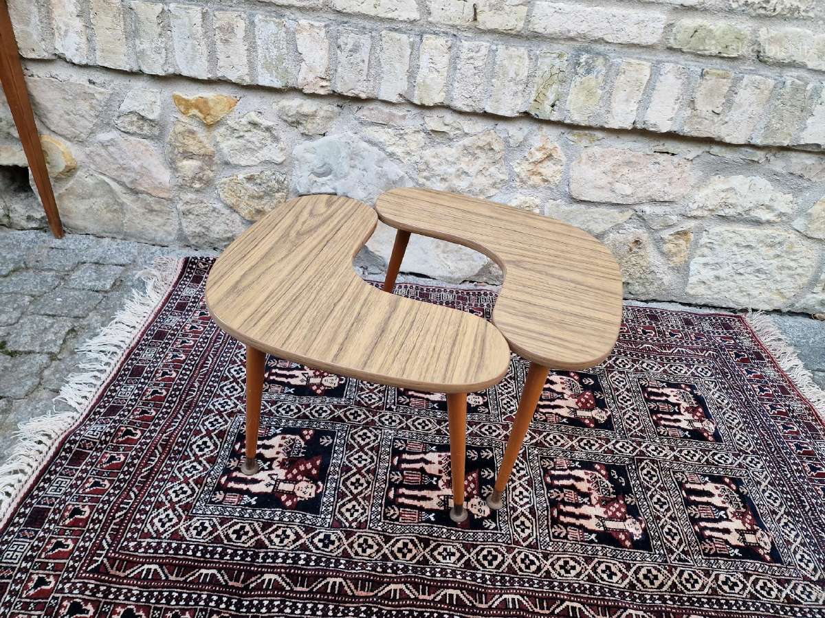 Vintažiniai mid century staliukai - nuotraukos Nr. 13