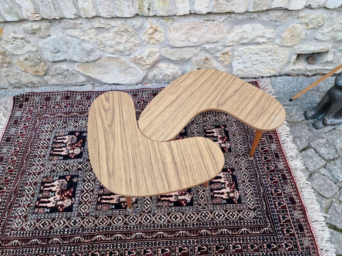 Vintažiniai mid century staliukai