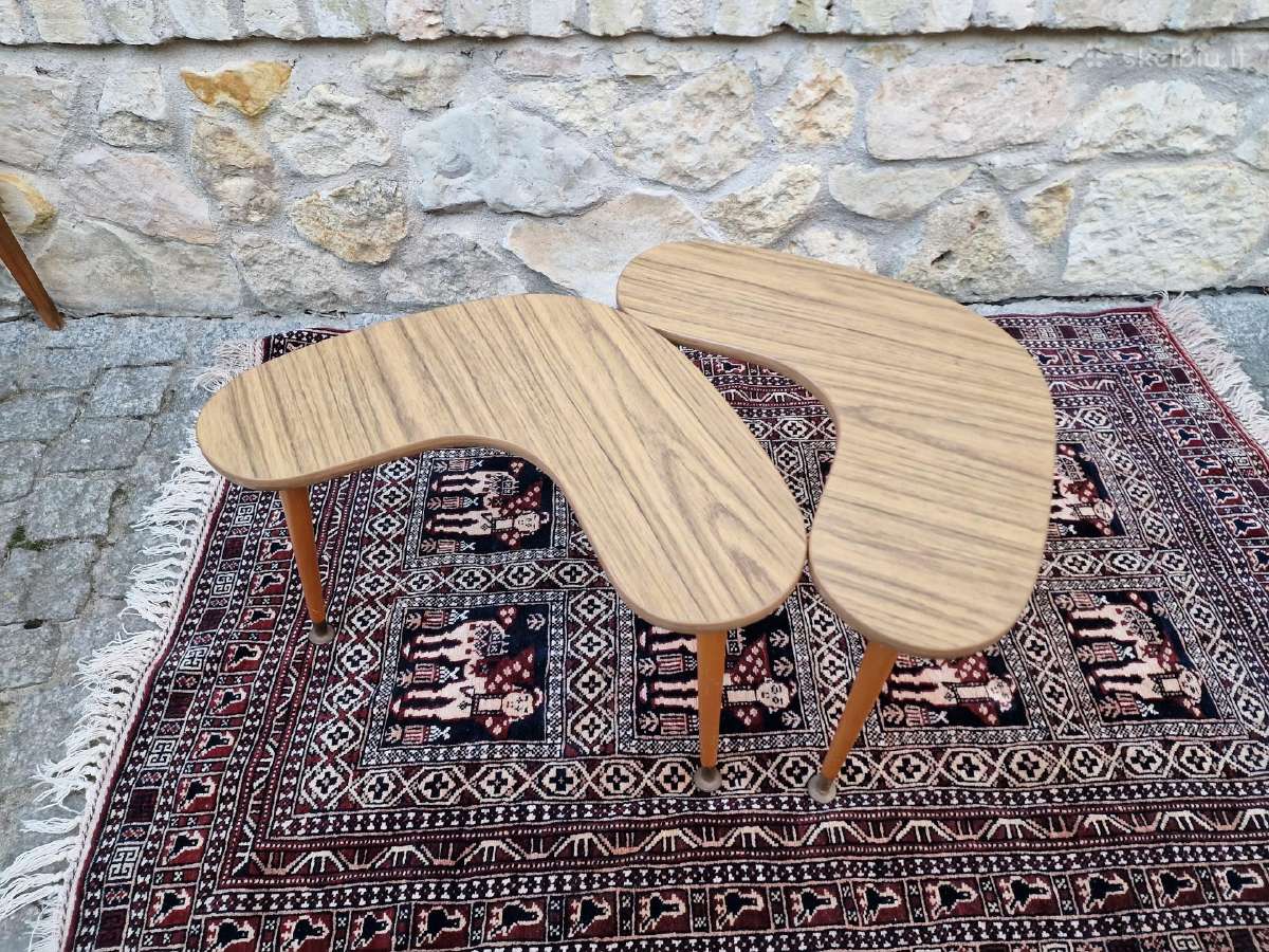 Vintažiniai mid century staliukai - nuotraukos Nr. 21