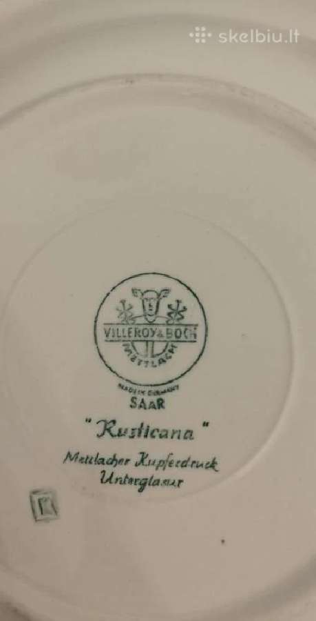 Villeroy & Boch lėkštė - nuotraukos Nr. 5