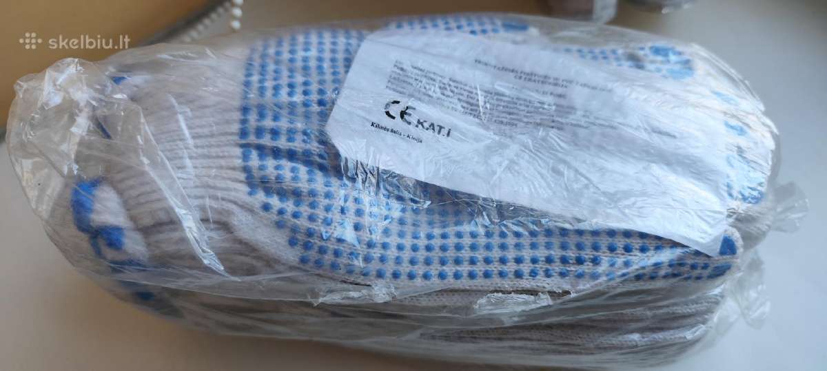 Trikotažinės pirštinės su Pvc taškeliais - nuotraukos Nr. 2