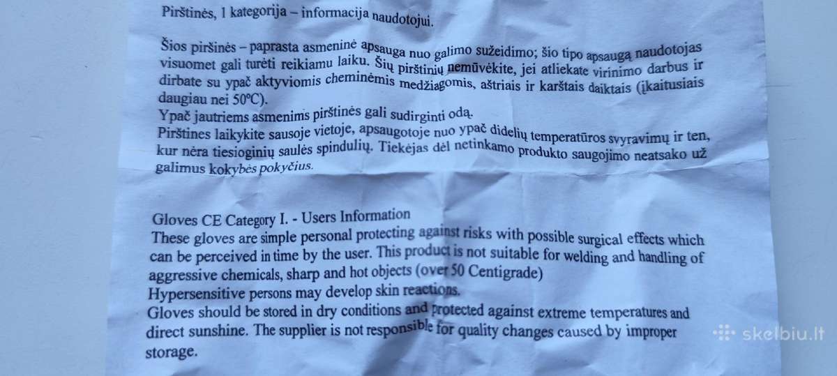Trikotažinės pirštinės su Pvc taškeliais - nuotraukos Nr. 4