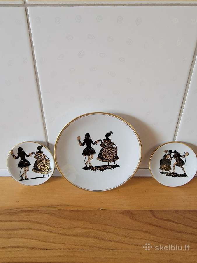 Pakabinamos porcelianinės lėkštutės - nuotraukos Nr. 3