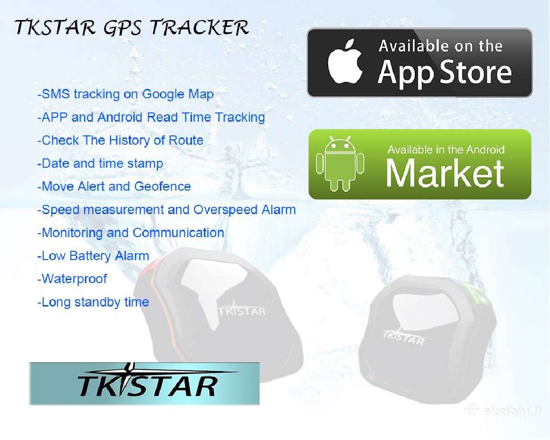 Tkstar GPS sekiklis (sekimas realiu laiku) - nuotraukos Nr. 7