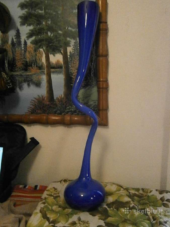 Storo stiklo vaza 86 cm - nuotraukos Nr. 2