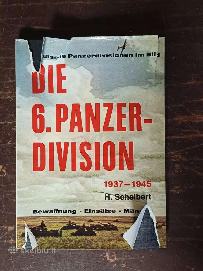 Knyga „6-oji Tankų divizija 1937–1945“ Vermahtas
