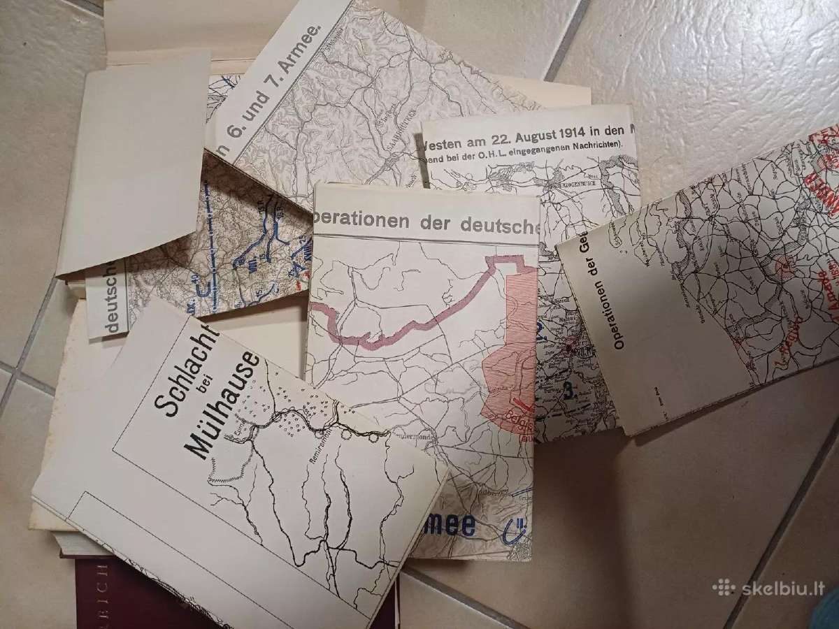 Orig. Knygos "Pasaulinis karas 1914-1918 Reichsarc - nuotraukos Nr. 2