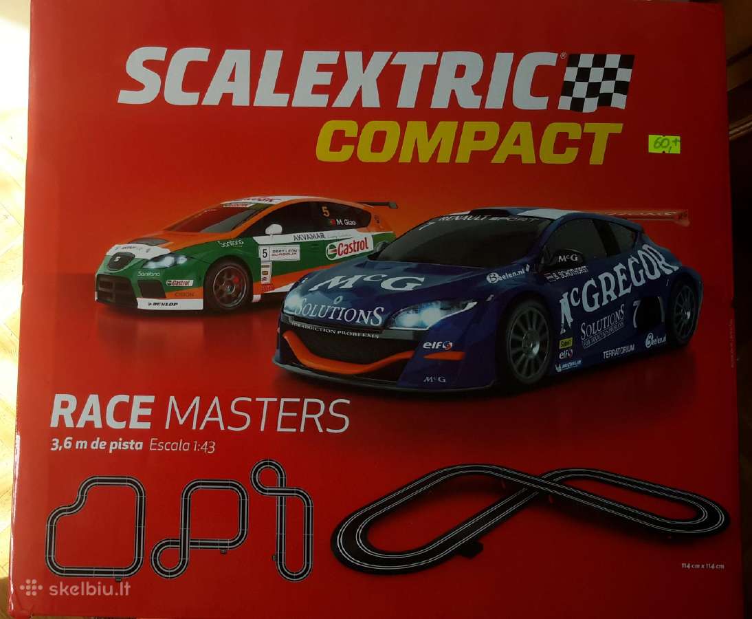 Lenktynių trasa "Scalextric Compact"