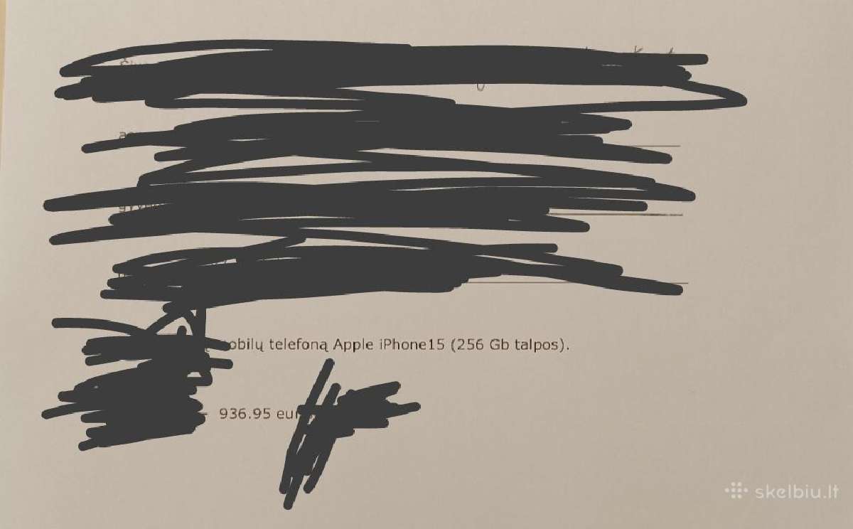 Apple iPhone 15 5G 256gb Black - nuotraukos Nr. 7
