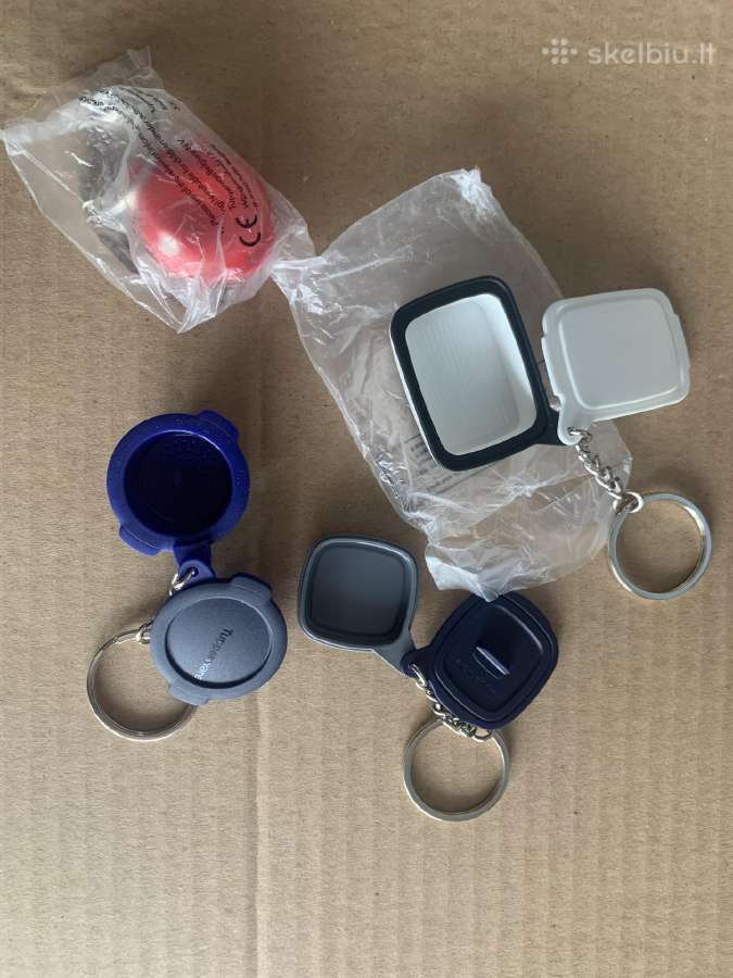 Tupperware raktų pakabukai miniatiūros