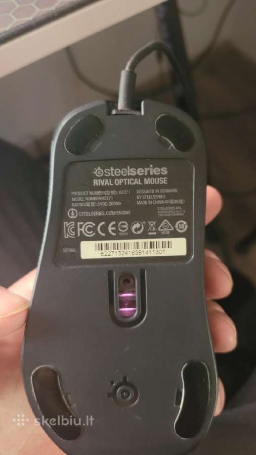 Pele steelseries rival - nuotraukos Nr. 3
