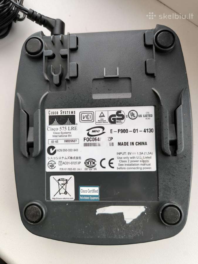 Modemas Cisco 575 Lre - nuotraukos Nr. 3