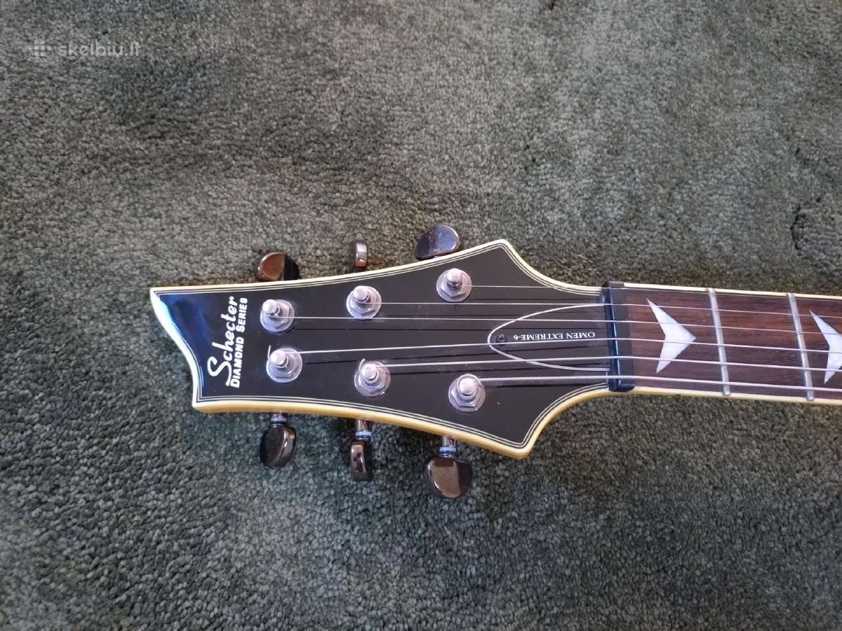 Gitara Schecter omen extreme 6 - nuotraukos Nr. 3