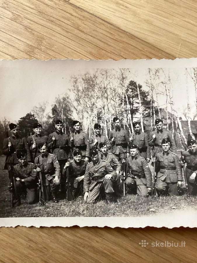 11 Ss Divisija Lietuvoje Latvijoi Reta nuotrauka