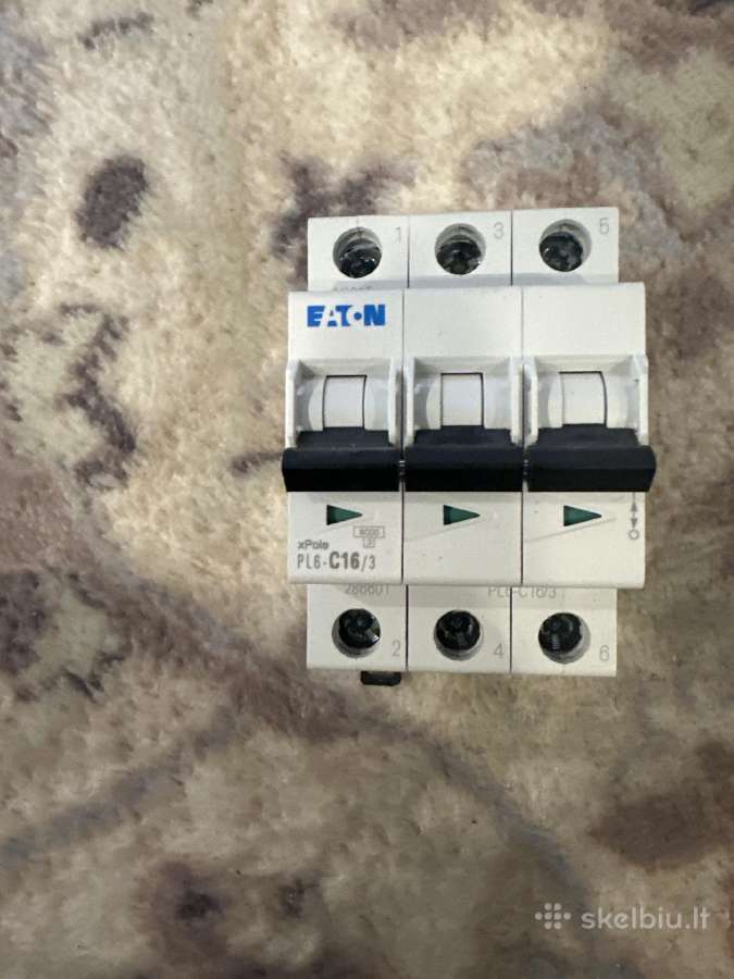 Automatas 3p 16a C 6ka Pl6-c16/3 - Eaton