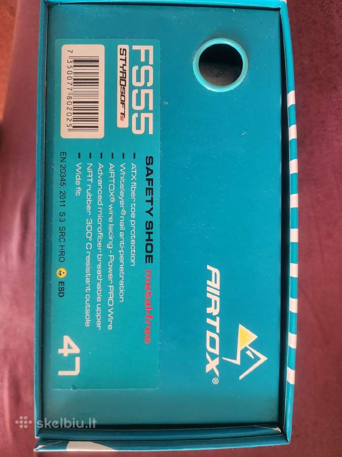 Airtox fs55 46-47 apsauginiai batai