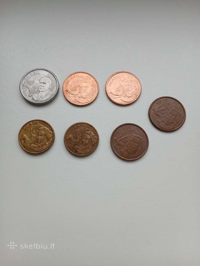 Brasil monetų rinkinukas