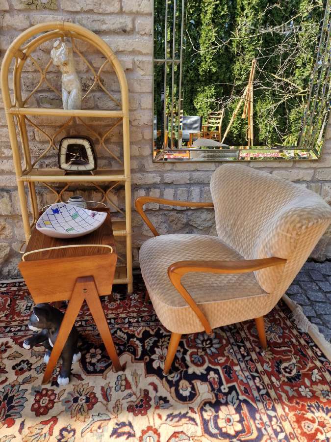 Vintažinis mid century coctail.st fotelis - nuotraukos Nr. 18