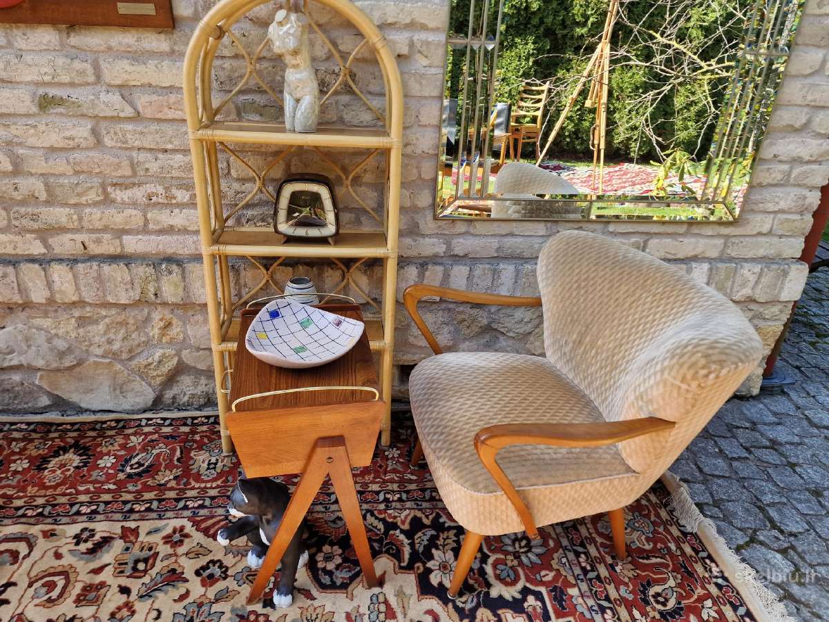 Vintažinis mid century coctail.st fotelis - nuotraukos Nr. 20