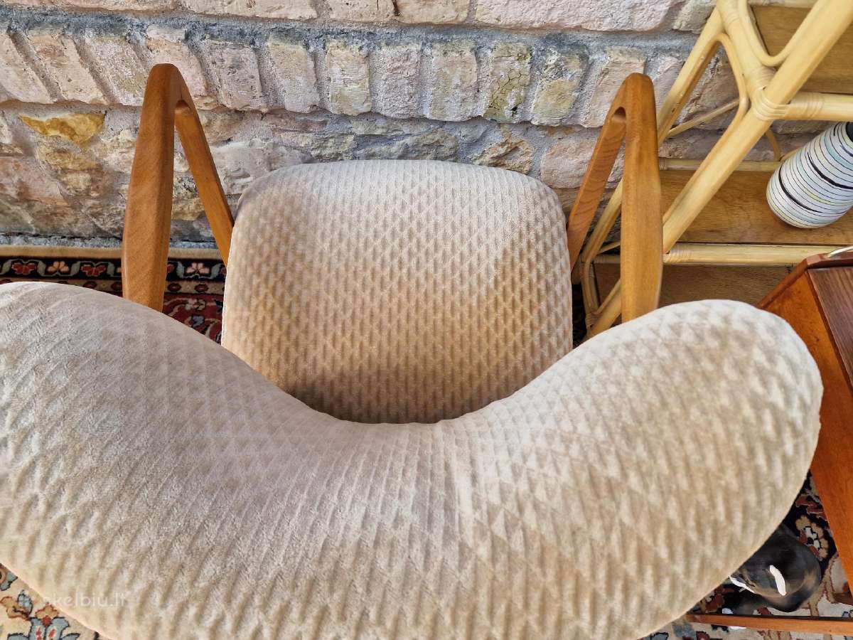 Vintažinis mid century coctail.st fotelis - nuotraukos Nr. 25