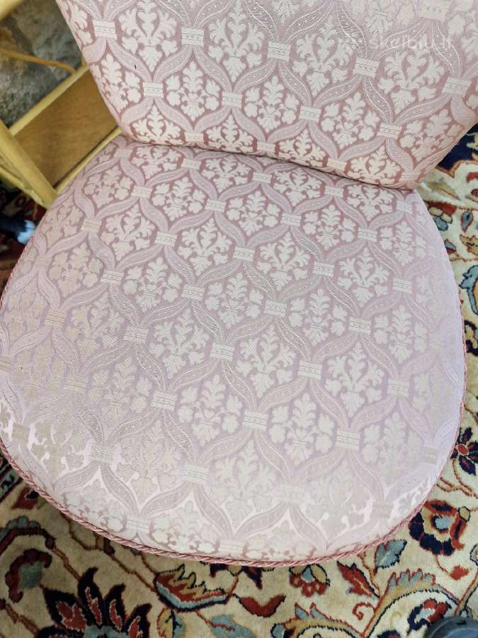 Vintažinis mid century buduaro fotelis - nuotraukos Nr. 8