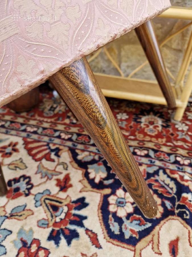 Vintažinis mid century buduaro fotelis - nuotraukos Nr. 22
