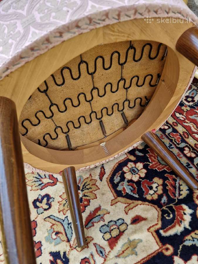 Vintažinis mid century buduaro fotelis - nuotraukos Nr. 24