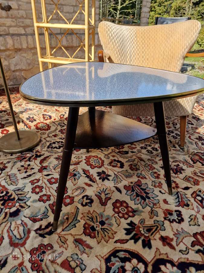 Vintažinis mid century kavos staliukas - nuotraukos Nr. 2