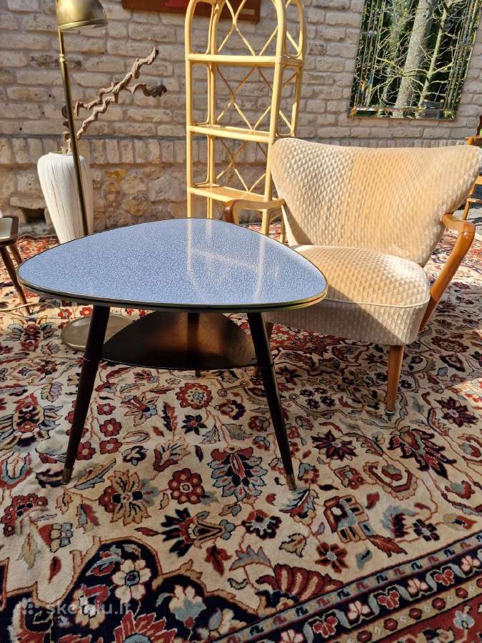 Vintažinis mid century kavos staliukas - nuotraukos Nr. 3