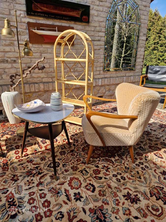 Vintažinis mid century kavos staliukas - nuotraukos Nr. 18