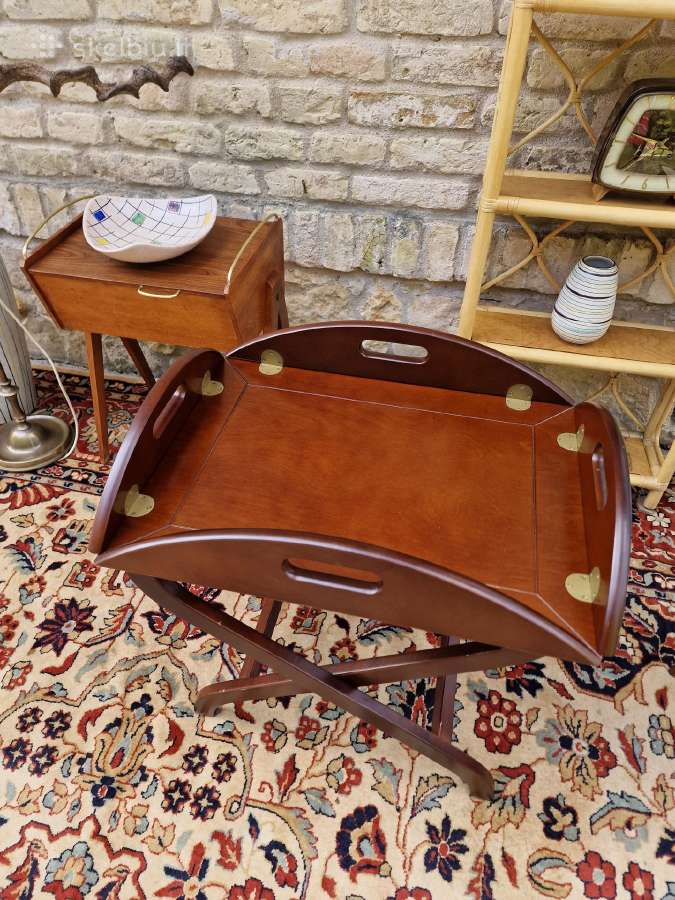 Vintažinis mid century kavos staliukas - nuotraukos Nr. 7