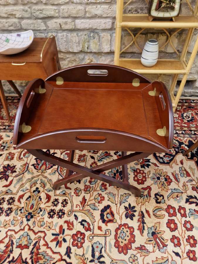 Vintažinis mid century kavos staliukas - nuotraukos Nr. 11