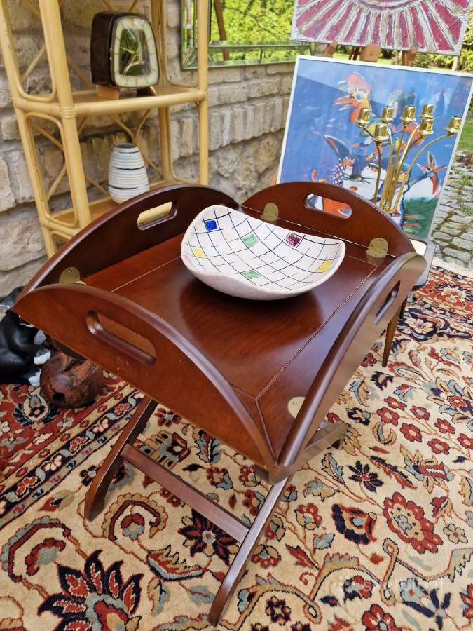 Vintažinis mid century kavos staliukas - nuotraukos Nr. 12